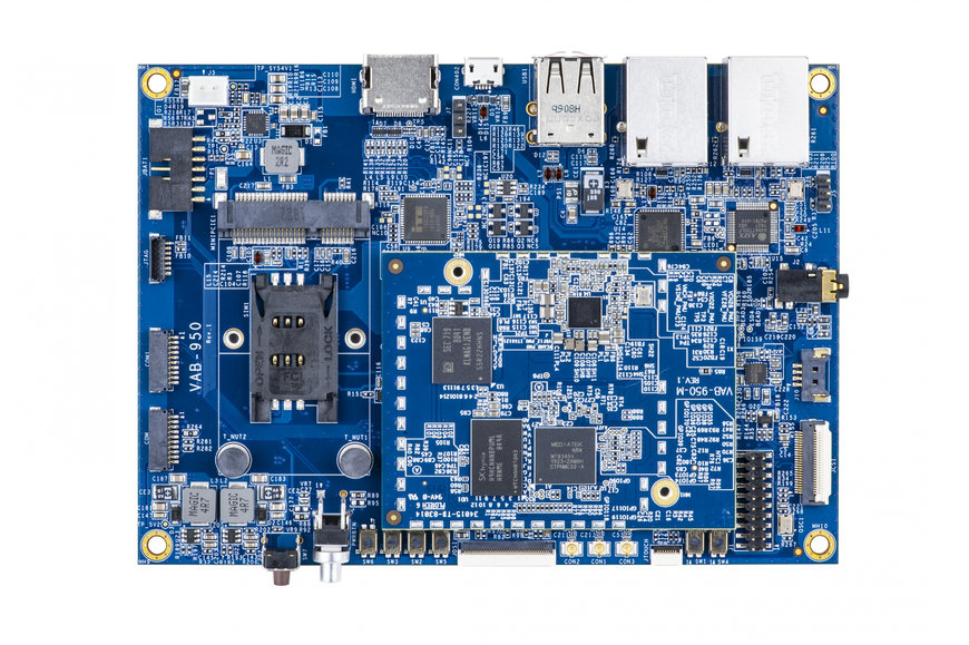 VIA Launches VIA VAB-950 Board Powered by MediaTek i500 AIoT Platform